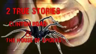 terrifying true story of a house of spiders & the haunted & terrifying Clinton road !!