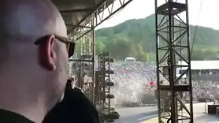The Record Company Kicks Simon & Stagehands Off The Stage At Mountain Jam