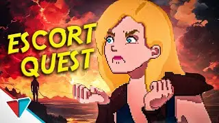 Escort quests be like