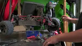 Arrma kraton 8s blx DIY front lower suspension arm replacement