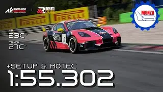 Monza Hotlap | MR Reparto Coaching | 1:55.302 | Porsche Cayman GT4 | AC Competizione v1.10.2