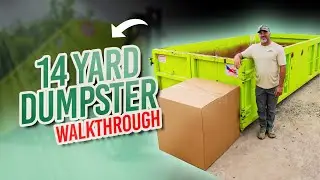 14 Yard Dumpster Rental Walkthrough | Pack Mule Dumpsters Dayton, Cincinnati & Springfield