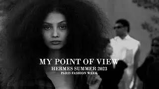 Models at the Hermes Summer 2023 Show - paris Fashion Week