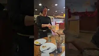 Making a @dennys waitress cry on my Day 1 of Kindness. #actsofkindness #tips #waitress #christmas