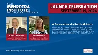 A Conversation with Ravi K. Mehrotra