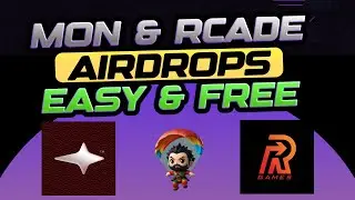 MON PROTOCOL and RCADE Airdrops Easy Tasks