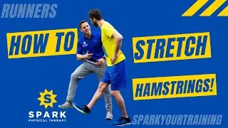 Hamstring Stretching Exercises For Runners | Pre run Hamstring Warm Up (2020)