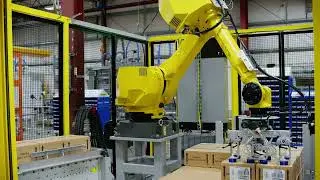 RPC-PH Robotic Palletizer with Configured Options by Pearson Packaging Systems