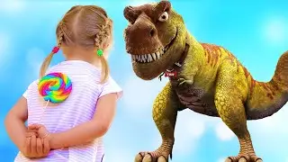 🦄🐘 Волшебные животные из зоопарка сбежали! Папа убегает от забавных существ! Удастся ли Алисе их ...