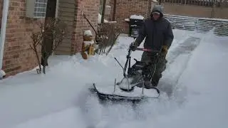 Western RB-400 Walk behind rotary broom