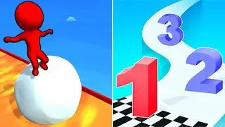 TikTok 🌺🌺Snow Race Vs Number Run Max Levels Walkthrough Android IOS Max Gameplay TR12