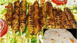 سر بنة الشيش كباب راح تلقاوها في هذا الفيديو 👌 اروع خبز مرافق  طري وميتكسرش  جربتو لحد الان