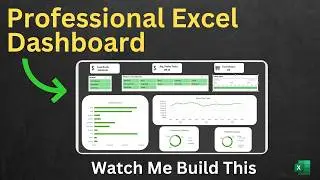 How to Create a Simple Interactive Dashboard in Excel Step-by-Step Tutorial ¦ Watch Me Build Live