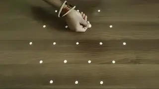 Sukravaram special rangoli.friday easy kolam design.5-3 dots easy muggulu design.easy rangoli 2023