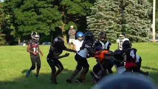 Scrimmaging against our 10U. Iron sharpens iron!