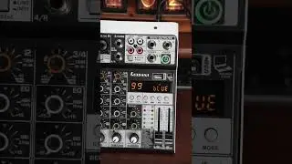 LUXSONA 4-Channel Professional Audio Mixer Original Premium Mixer with 99 DSP Effects