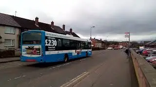 SCANIA SOLAR bus Translink Ulsterbus Foyle 829 at Greenhaw road in Derry ~ Londonderry.