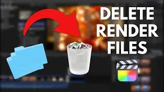 Как УДАЛИТЬ файлы рендеринга и сэкономить место! || Final Cut Pro X (FCPX)
