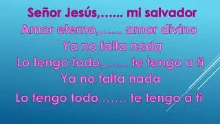 Ya no eres pan y vino ( KARAOKE )