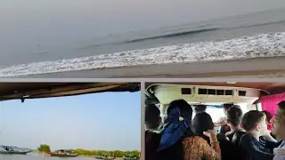 CHILIKA LAKE me humlog boat me ghumte hue😊 Antakshari khelte hue meri family😍 
