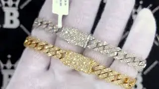 6.00 Carat Real Diamond Cuban Bracelet 10MM Sharp Links 10K Yellow or White Gold 39 Grams!!!