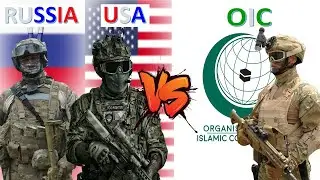 Russia & USA vs OIC Military Power & Economic Comparison 2021