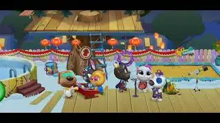 Talking Tom friends is singing song
