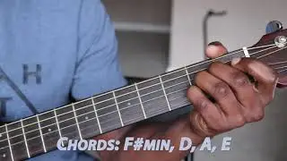 Young Thug - For Y'all ft. Jaquees (Guitar Lesson)