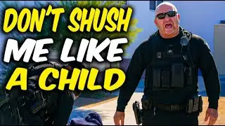 This Cop Never Learns &mdash; Gets Publicly Shut Down Again | First Amendment Audit