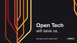 Open Tech Will Save Us #14 &mdash; Analytics and Privacy