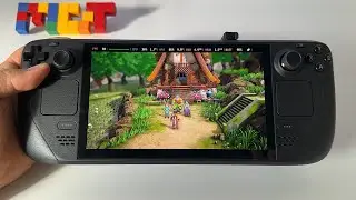 Eiyuden Chronicle: Hundred Heroes | Steam Deck OLED handheld gameplay | Steam OS