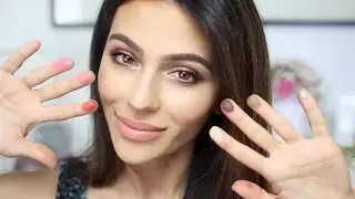 No Brush Makeup Challenge! (Everyday Makeup) | Natural Makeup Tutorial | Teni Panosian