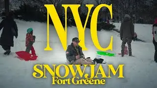 FPV DRONE CLIPS FOR NYC SNOWJAM AT FORT GREENE 01/26/2026