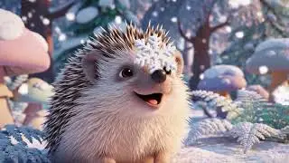 First Snowfall ❄️🦔 | A Tiny Hedgehog&rsquo;s Magical Moment