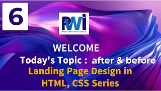 #6 Easy way to use ::after & ::before in CSS