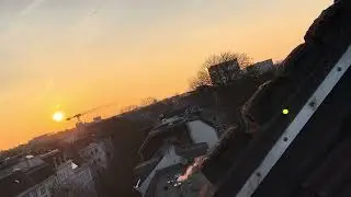 hamburg sunset 