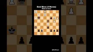 【104】 ⚠️ INSANE CHESS: Satisfying tactical idea ♟️