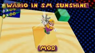 Play As Wario In Super Mario Sunshine (Model Import)