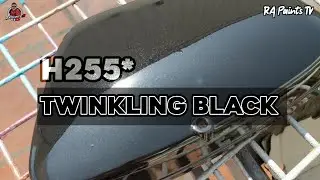 How to paint Twinkling Black | samurai paint | step by step tutorial.