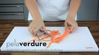 GEN102 - PELAVERDURA DOPPIA LAMA - DOUBLE BLADE PEELER - I GENIETTI