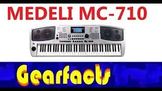 Medeli MC-710 home keyboard demo. Some good ideas here :)