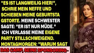 Mein Neffe warf meine Geburtstagstorte weg – weil es „nicht seine Party“ war