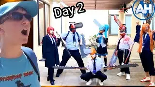 Chainsaw Man Meetup 📸 Jaw-dropping Cosplay, Avatar Panel & Art Alley at Anime Houston Anime Con 2