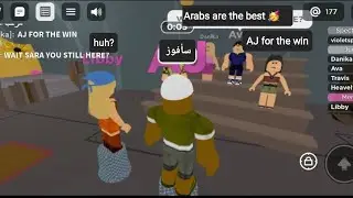 Playing Total Roblox Drama But Im Only Speaking Arabic لقد حصلت على المركز الثاني