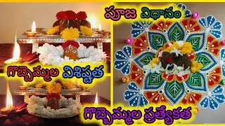 గొబ్బిళ్ళ పూజా విధానం#గొబ్బిళ్ళ విశిష్టత#గొబ్బిళ్ళ ప్రత్యేకత#గొబ్బెమ్మ#2026