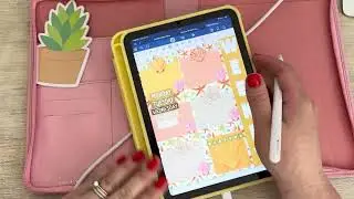 Weekly Plan with Me| iPad Mini 7 & Goodnotes