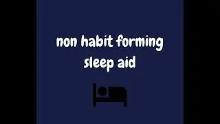 non habit forming sleep aid