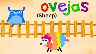 Learn Spanish Word OVEJAS / SHEEP + English Translation | Endless Spanish | Kids Educational videos