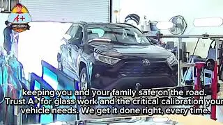 Why Your Car's Safety Depends on Perfect Calibration | A+ Auto Glass Professional ADAS Service #ADAS