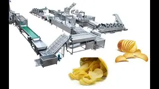 Potato Chips Processing Machine Price丨Automatic Potato Chips Making Production Line Price